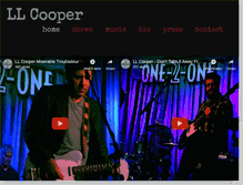 Tablet Screenshot of llcooper.com